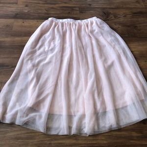 A-line Tulle Skirt